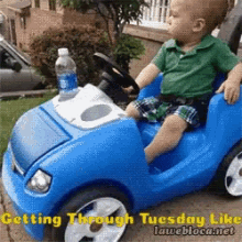 Getting Through Tuesday Like Kid GIF - Getting Through Tuesday Like Kid Driving GIFs