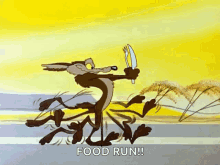 wile coyote looney tunes hungry