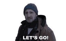 lets go liam neeson the ice road netflix come on