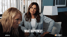 What Happened Detective Olivia Benson GIF - What Happened Detective Olivia Benson Mariska Hargitay GIFs