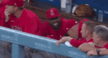Mike Trout Dexter Fowler GIF - Mike Trout Dexter Fowler Pitchingto Anaheim GIFs