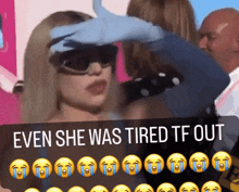 Ava Max Even She Was Tired Tf Out GIF - Ava Max Even She Was Tired Tf Out Meme GIFs