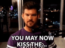 You May Now Kiss The Television Screen GIF - You May Now Kiss The Television Screen Christopher Schlau GIFs
