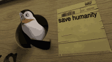 Save Humanity Penguin GIF - Save Humanity Penguin Penguins Of Madagascar GIFs