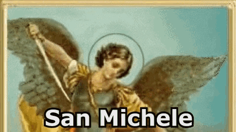 San Michele Auguri Onomastico Buon Onomastico GIF Saint Michael Happy Name Day Name Day Discover Share GIFs