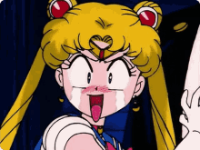 Sailor Moon Tears GIF - Sailor Moon Tears Crying GIFs