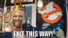 Exit This Way Boonie GIF - Exit This Way Boonie Boonie Veteran GIFs