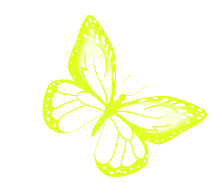 Butterfly Yellow Green Butterfly Sticker - Butterfly Yellow Green Butterfly Freedom Stickers
