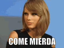 Taylor Swift Molesta GIF - Come Mierda Taylor Swift Mueca GIFs