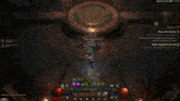 a screenshot of a video game shows a green explosion in the middle