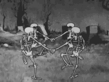 Dancing Bones GIF - Dancing Bones Skull GIFs