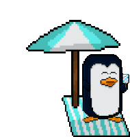 Sweet Penguin Nft Sticker - Sweet Penguin Nft Pixel Art Stickers
