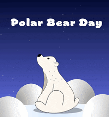 Polar Bear Day February 27 GIF - Polar Bear Day February 27 International Polar Bear Day GIFs