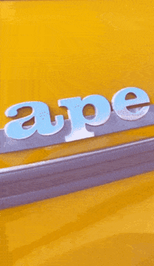 Ape Apecar GIF - Ape Apecar Vespacar GIFs