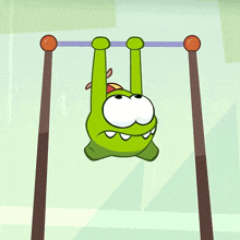 Trying To Pull Up Om Nom GIF - Trying To Pull Up Om Nom Cut The Rope GIFs