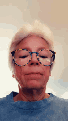 snapchat glasses old woman selfie