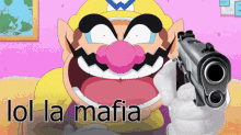 Wario Mafia GIF - Wario Mafia Lol La Mafia GIFs