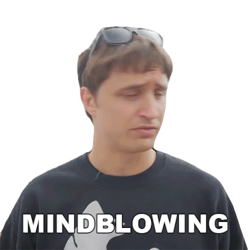 Mindblowing Danny Mullen Sticker - Mindblowing Danny Mullen Surprising Stickers
