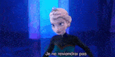 Frozen French Elsa GIF - Frozen French Elsa Let It Go GIFs