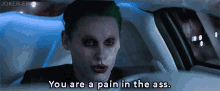 Joker Pain In The Ass GIF - Joker Pain In The Ass Suicide Squad GIFs