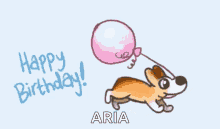 Happy Birthday Balloon GIF