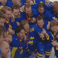 posing ice hockey henrik lundqvist sweden olympics