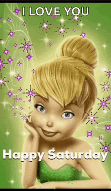 Tinkerbell Happy GIF - Tinkerbell Happy Saturday GIFs