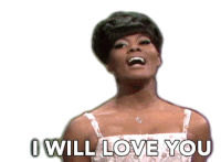 I Will Love You Dionne Warwick Sticker - I Will Love You Dionne Warwick I Say A Little Prayer Stickers