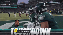 a football game is being played on fox championship