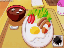 Food Anime GIF - Food Anime Egg GIFs