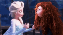 Merida Elsa GIF - Merida Elsa Hold GIFs