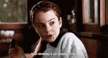 October11 Your Birthday GIF - October11 Your Birthday Asking GIFs