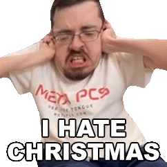 I Hate Christmas Ricky Berwick Sticker - I Hate Christmas Ricky Berwick I Don'T Like Christmas Stickers