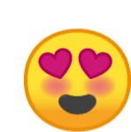 Heart Heart Eyes Sticker - Heart Heart Eyes Heart Eyes Emoji Stickers