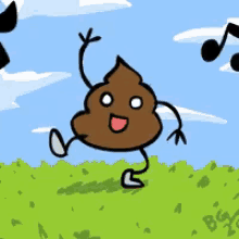Happy Poo Dance GIF - Happy Poop Poo GIFs