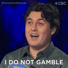I Do Not Gamble Family Feud Canada GIF