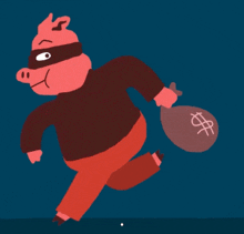 Pay Pay Pig GIF - Pay Pay Pig Robber GIFs