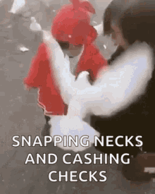 Snapping Necks GIF - Snapping Necks Eat This GIFs