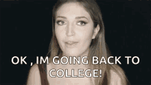 Chelsea Mason Going Back To GIF - Chelsea Mason Going Back To College GIFs