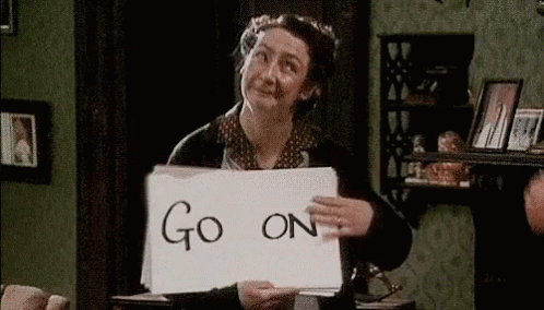 Go On Father Ted GIF - Go On Father Ted Mrs Doyle GIFs