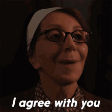I Agree With You Sister Andrea GIF - I Agree With You Sister Andrea Evil GIFs