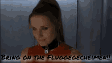 Bring On The Fluggegecheimen Lucy Lawless GIF