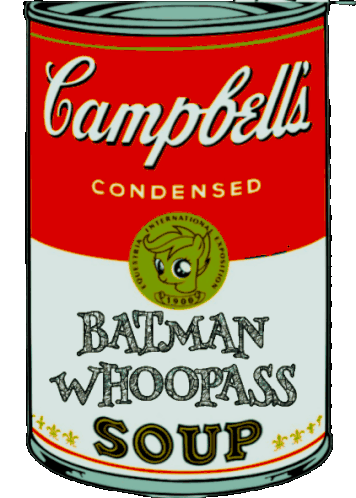 Batman Whoopass Sticker - Batman Whoopass Campbells Stickers