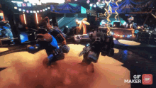 a gif maker shows a video game scene
