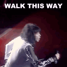 Walk This Way Steven Tyler GIF - Walk This Way Steven Tyler Aerosmith GIFs