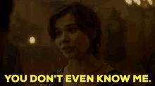 Willow Kit Tanthalos GIF - Willow Kit Tanthalos You Dont Even Know Me GIFs