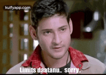 Sorry.Gif GIF - Sorry Mahesh Babu Limits GIFs