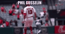 phil gosselin pitching to anaheim