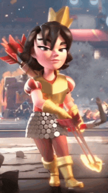 Princess Clash Royale Star GIF