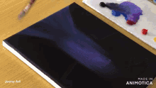 a painting that is made in animatica